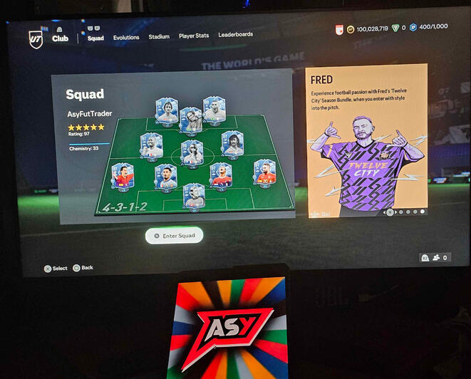 100 MILLION COINS FC24